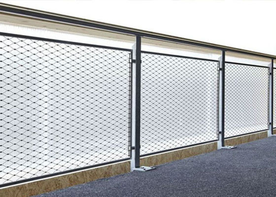 La balaustra SUS304 cabla l