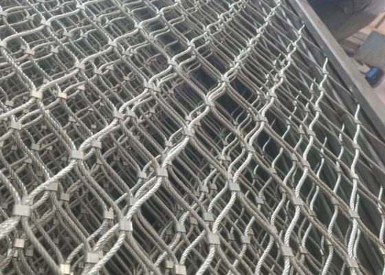 Flexible Stainless Steel Rope Cable Mesh For Safety Netting