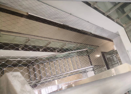 Woven Suspended Safety Architectural Netting 1.5mmm For Secure