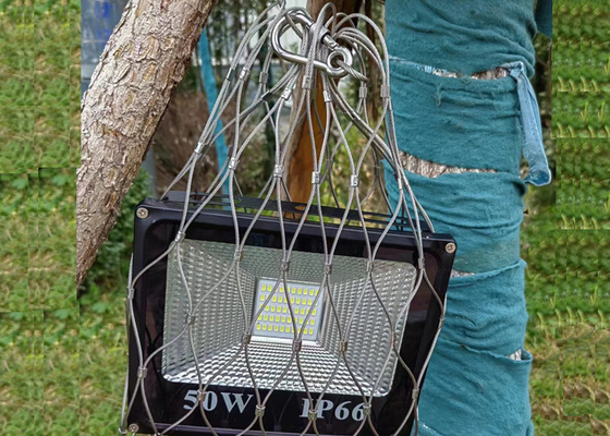 Safety Net Stainless Steel Cable Mesh For Bag / Anti-Theft Wire Rope Bag Mesh