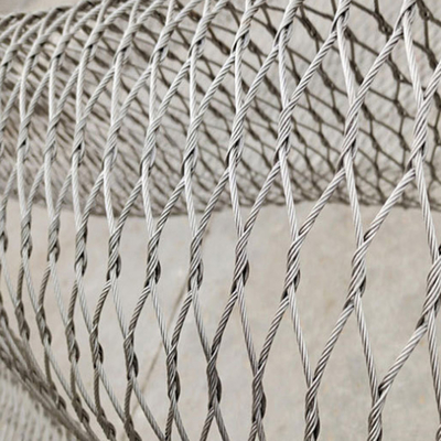 90 Degree Ferruled Mesh Fencing For Animal Enclosures
