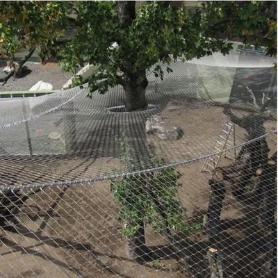 90 Degree Ferruled Mesh Fencing For Animal Enclosures
