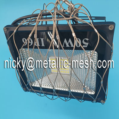 SUS316 Dropped Object Prevention Safety Nets For Floodlights / Speakers