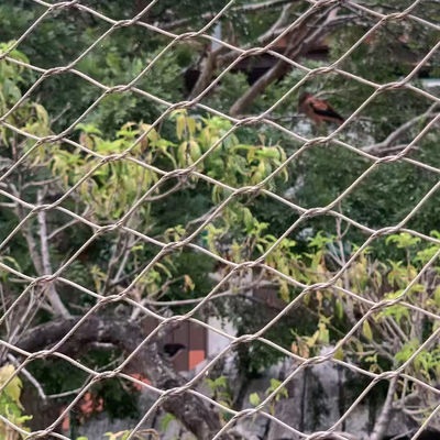 Stainless Steel Cable Mesh For Aviary Outdoor Animal Fencing