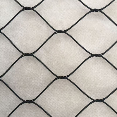 Black Oxide 316L Stainless Steel Wire Rope Woven Garden Fence