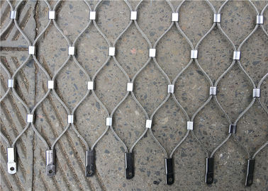 Custom Ferrule Type 4mm Zoo Wire Mesh Flexible Ss304 7x7