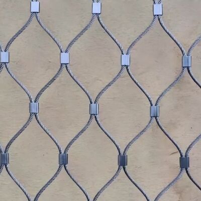 Durable X Tend Cable Mesh  for Indoor Plant Wall Shape Support