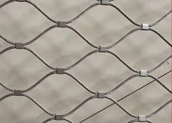 304 F Stainless Steel Wire Rope Zoo Wire Mesh For Animals
