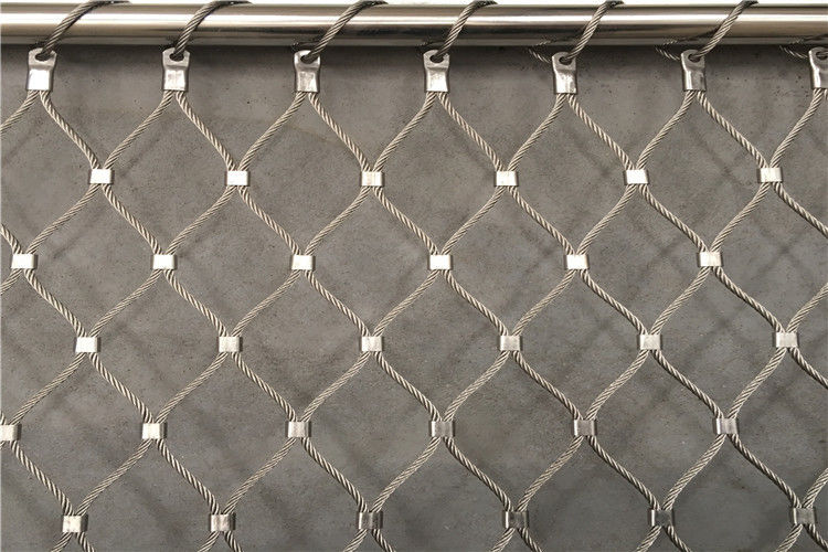 Sus316 Ce Listed 2mm Wire Mesh For Animal Enclosures Netting