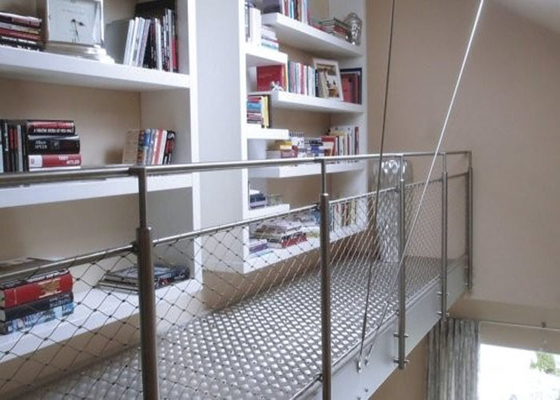 Cavo architettonico Mesh To Prevent Children Falling della scala o del balcone