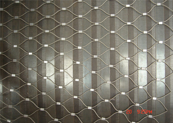 Cavo Mesh Balustrade Fencing Handrail Infill di acciaio inossidabile 7 X19