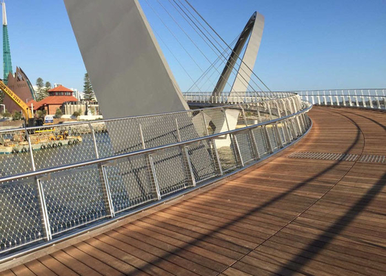 Cavo Mesh Ferruled di Webnet della balaustra del ponte stradale
