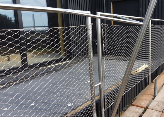 cavo Mesh Stainless Steel della balaustra di 2.5mm 25x25mm