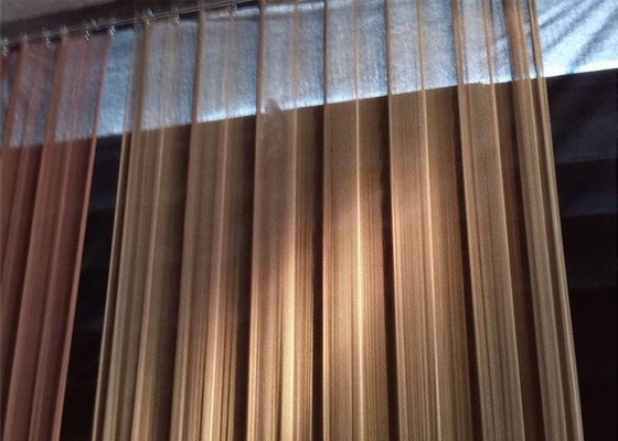 metallo Mesh Drapery Anodic Oxidation del foro di 1.2mm 6*6 millimetro