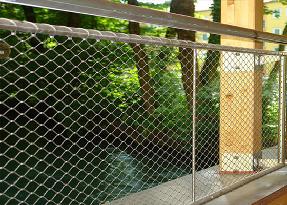balaustra di 1.5mm o recintare cavo architettonico Mesh Non Rusting