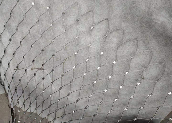 Cavo metallico Mesh Ferrule di Balustrade Or Railing del recinto 3,0 millimetri di cavo 300*300mm