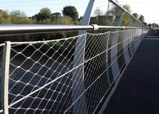 Rete per cavi in ​​​​acciaio inossidabile Sus 316 Bridge 3,0 mm