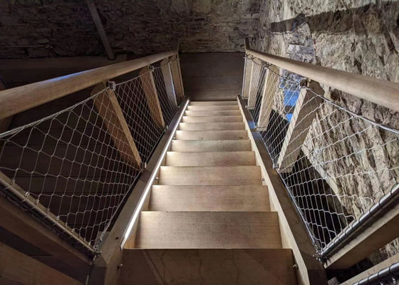 Acciaio inossidabile mesh 304 50x50mm fori di rete di balaustra