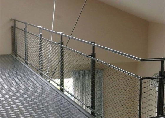 indossi il cavo di resistenza Mesh For Corridoer della balaustra del cavo ss di 2.0mm