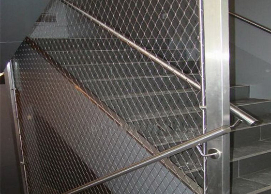 Alcali di Mesh Netting del Sus 316 del cavo personalizzabile di acciaio inossidabile anti