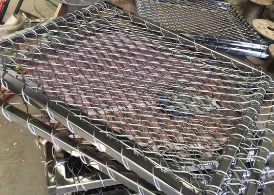 Anticorrosivo di Mesh Netting 3.0mm del cavo della balaustra SUS316 non che arrugginisce