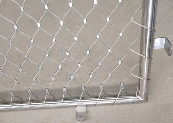 Cavo di corda su misura di Mesh Fencing With Frame 2.0Mm della corda del cavo