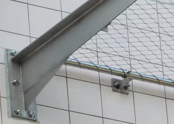Resistenza agli'agenti atmosferici del cavo di corda di Mesh Fence With 2.5mm del cavo di acciaio inossidabile SUS316