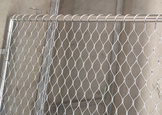 Pagina non d'arrugginimento X di acciaio inossidabile tende il cavo di Mesh For Fence 2.0Mm del cavo