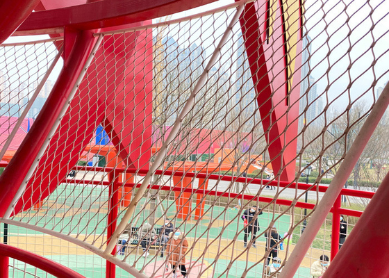 Corda non d'arrugginimento Mesh Netting For Playground di acciaio inossidabile di 4.0mm
