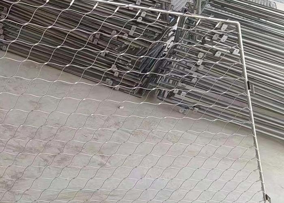 Corda di acciaio inossidabile di sicurezza che catturano con la rete flessibilità ed eccellente sospesi