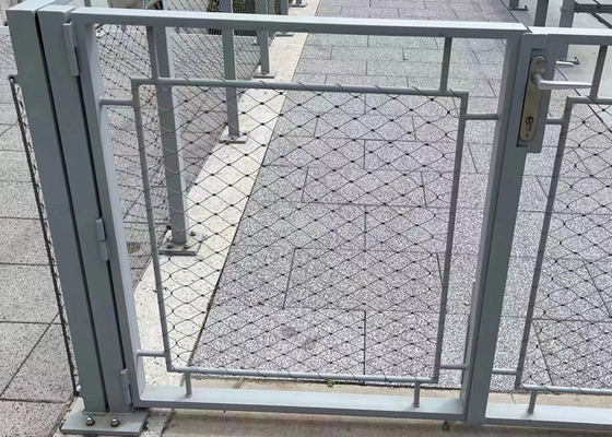 Puntale Mesh Anti Rust di acciaio inossidabile del recinto 304 della corda di sicurezza 2,0 millimetri di cavo