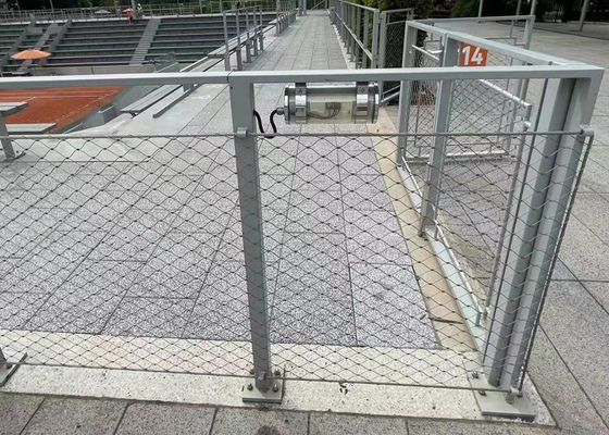 Ruggine di Mesh With Frame Customized Anti del cavo del puntale degli ss 304 per di muretto