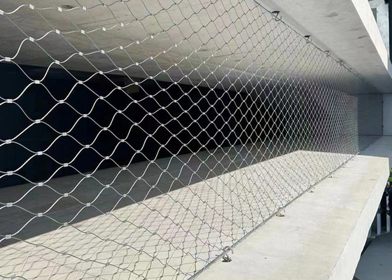 cavo architettonico Mesh Anti Corrosive Anti Rust del reticolato di sicurezza di 300*300mm