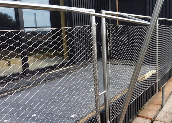 7 X 7 X Tend Cable Mesh Dimensioni personalizzate per recinti zoo