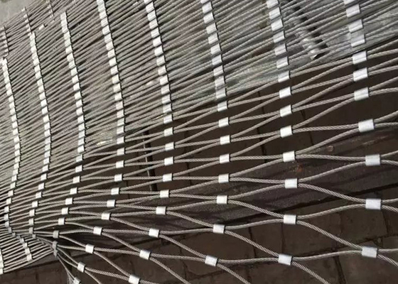 Maglia di corda in acciaio inox ad alta resistenza alla trazione per soluzioni industriali flessibili