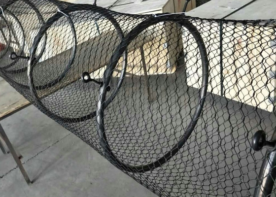 Sus 316 filo di ossido nero 3 mm di diametro 300x300 mm