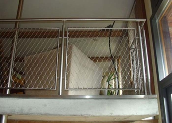 Griglia di cavo in acciaio ad alte prestazioni Sus304 per balcone