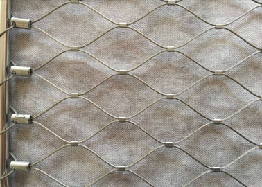 diametro tessuto mano della maglia 1.2-3.2mm del cavo metallico di 316L ss per la balaustra