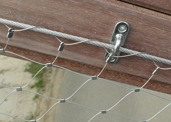 AISI316 X-Tend Cable Wire Mesh Net 1,2 mm-4,0 mm Ferruled