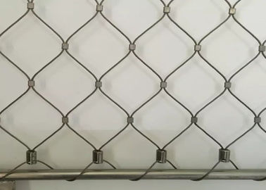 Maglia inanellata flessibile del cavo metallico, maglia del cavo dell'acciaio inossidabile di 316 gradi
