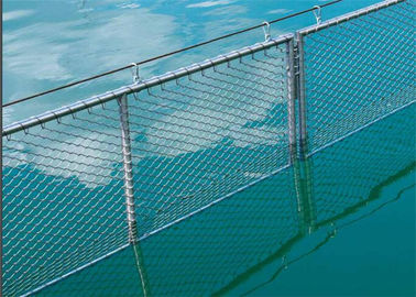 Rete metallica architettonica della balaustra flessibile di Webnet 7*7 per le scala del ponte