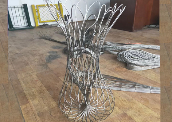 304 Barustrade Cable Mesh Protective in acciaio inossidabile anti-furto Wire Rope Mesh Bag