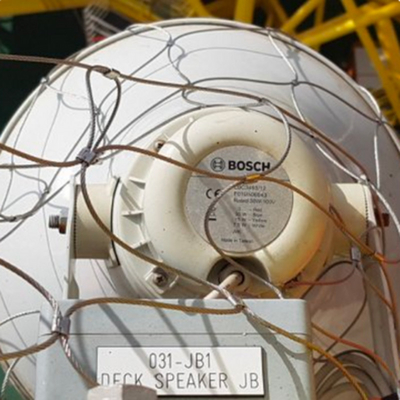 Cable di acciaio inossidabile AISI316 Prevenzione di oggetti caduti