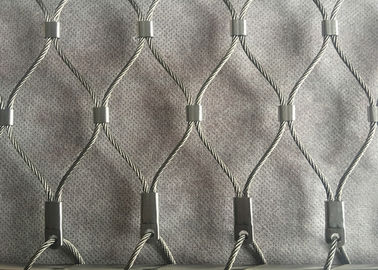 Rete di sicurezza in fune d'acciaio inossidabile 7x19 con manicotto