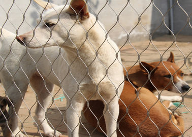 316 maglia animale materiale dello zoo del cavo metallico dell'acciaio inossidabile di recinzione 7x19