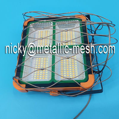 80mm Flessibile Light Drop Anti Safety Net Acciaio inossidabile Rope Net Bag