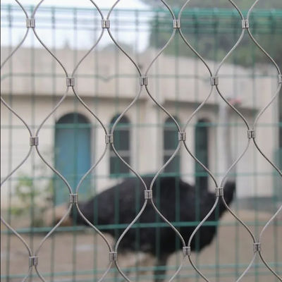 316 Acciaio inossidabile Griglia di rete flessibile per aviarie