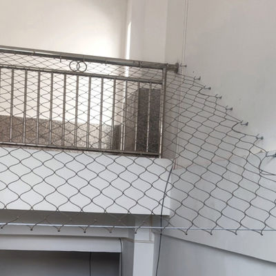Griglia di cavi di protezione personalizzata per la sicurezza della balaustra in acciaio inox