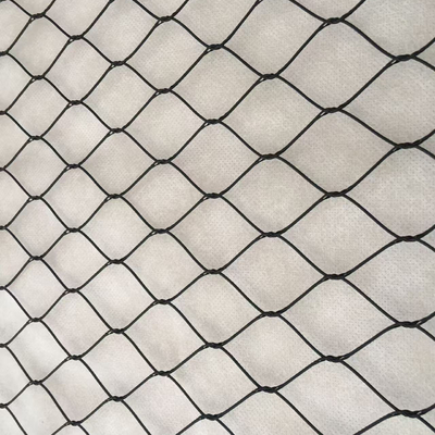 Acciaio inossidabile di ossido nero, rete di rete di filo di ferro per balaustre