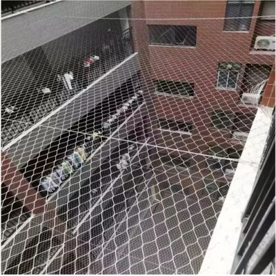 Griglia di cavo in acciaio inossidabile per reti di protezione delle balaustrade